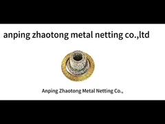 Σημείο 4*5mm Διάσωμα Διάσωμα Αέριο υγρό AISI 301 Για Demister