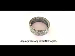 Απορρόφηση κρούσματος Συμπυκνωμένο φίλτρο πλέγματος από πλεξούδες σύρματα φ2-500 mm επίπεδος τύπος