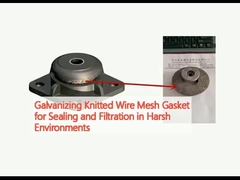 Ζυθοποιία συμπιεσμού πλεξίματος από πλεξίματα για σφράγιση και φιλτράρισμα σε σκληρά περιβάλλοντα