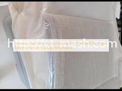 Ατσάλινο σύρμα 310 χαλκού υφαντό σύρμα για υψηλής αποτελεσματικότητας απόδοση συλλογής σωματιδίων