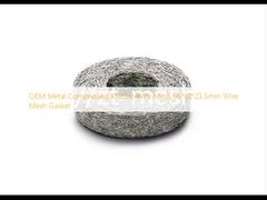 OEM Μεταλλικό Συμπιεσμένο Πλεκτό Συρματοπλέγμα 65*41*23,5mm Φλάντζα από συρμάτινο πλέγμα