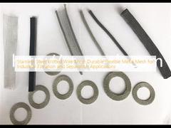 Δυνατό εύκαμπτο μεταλλικό δίχτυ για βιομηχανικές εφαρμογές φιλτραρίσματος και διαχωρισμού