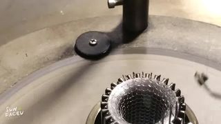 Τροχό Grime Buster από ανοξείδωτο ατσάλι