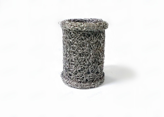 Dia 40*20mm πλεκτό κύλινδρος αλκάλιο δαχτυλιδιών υποστήριξης στολισμάτων πλέγματος εξάτμισης καλωδίων ανθεκτικό