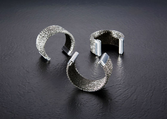 Ασημένιο χρώμα 304 πλεκτό χάλυβας στόλισμα πλέγματος καλωδίων για Egr το δοχείο ψύξης