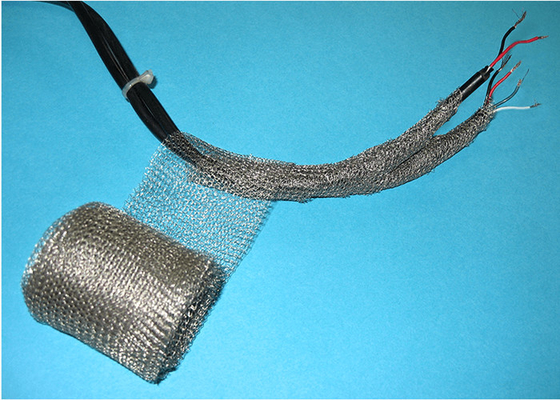 πλεκτό στόλισμα πλέγματος καλωδίων 50mm WrapShield για τα καλώδια της EMI προστατευτικών καλυμμάτων