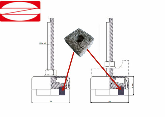 Ζυθοποιία συμπιεσμού πλεξίματος από πλεξίματα για σφράγιση και φιλτράρισμα σε σκληρά περιβάλλοντα