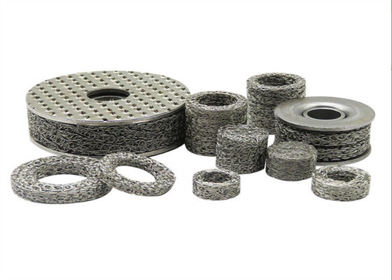 10-200mm Διασφραγίδα συμπιεσμένου υφασμένου σύρματος υφάσματος πλεκτού υφάσματος για εφαρμογές διήθησης βαρέων βαρών