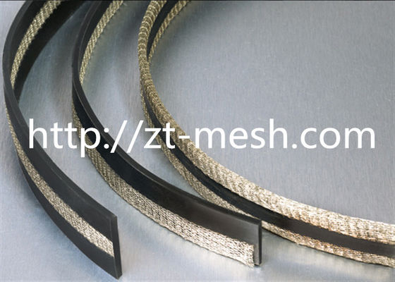 Oil Proof Knitted Wire Mesh Gasket Width 1-2000mm For Industrial Filter