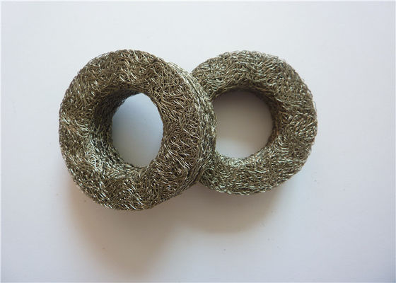 OD30mm η κυλινδρική αντι δόνηση τοποθετεί συμπιεσμένο πλέγμα καλωδίων SS304 το SS316 0.09mm - 0.55mm