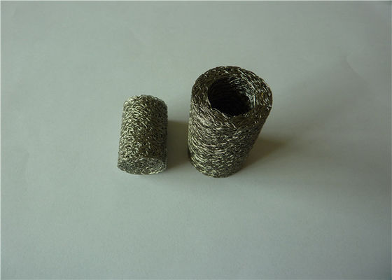 OD25mm συμπίεσε το πλεκτό φίλτρο πλέγματος καλωδίων υγροποιημένου αερίου 0.55mm 100mesh/inch