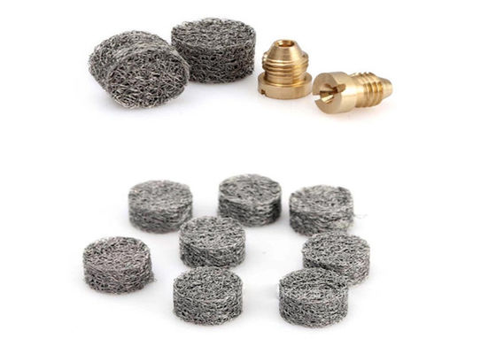 ο cOem 0.12mm συμπίεσε το πλεκτό πλυντήριο πίεσης φίλτρων αφρού δαχτυλιδιών πλέγματος καλωδίων