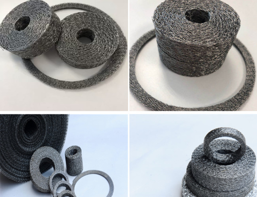 60*40*20mm πλεκτό στόλισμα προστατευόμενα από τους κραδασμούς 30mm πλέγματος καλωδίων για τα αυτοκινητικά κασκόλ