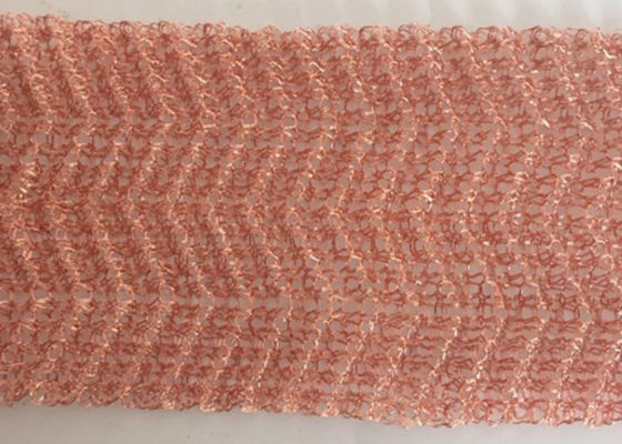 Ζαρωμένο/πτυχωμένο πλεκτό χαλκός πλέγμα καλωδίων 0.18mm cOem για το φίλτρο