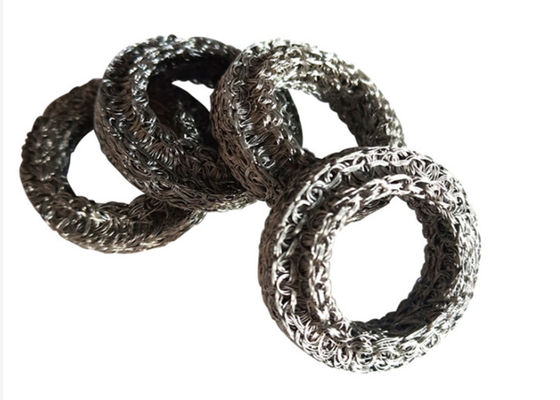 Dia 50mm πλεκτό ανοξείδωτο καλωδίων πλέγμα φίλτρων πλέγματος συμπιεσμένο κασκόλ