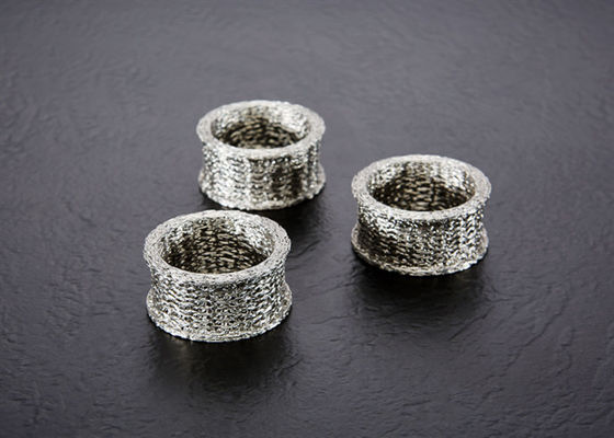 Ασημένιο χρώμα 304 πλεκτό χάλυβας στόλισμα πλέγματος καλωδίων για Egr το δοχείο ψύξης