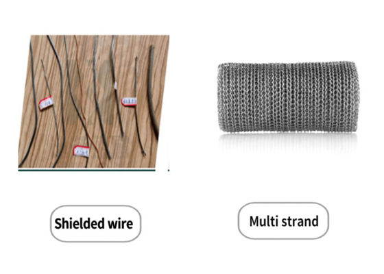 Πλεκτό πλέγμα καλωδίων ανοξείδωτου 316l 0.1mm διάμετρος 20500mm πλάτος