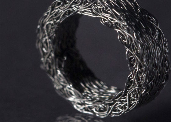 Εξαιρετικά λεπτό Sus 304 πλυντήριο Dia 25mm πλέγματος καλωδίων 316 για το κασκόλ εξάτμισης