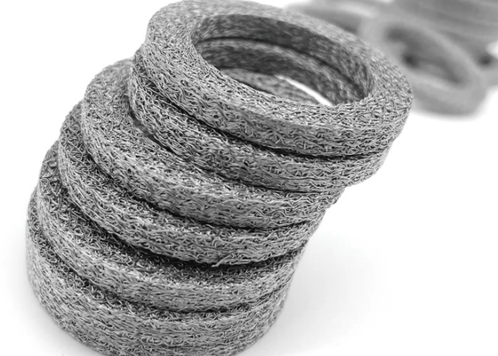 Sus 316 πλεκτό στόλισμα πλέγματος καλωδίων εξάτμισης ησυχαστήρας που συμπιέζεται