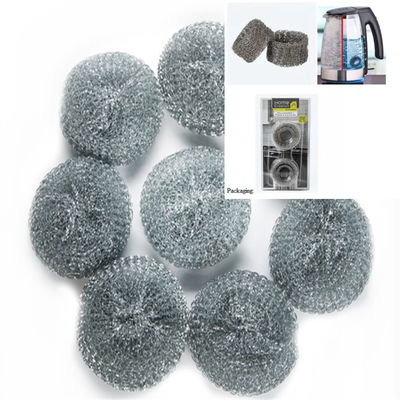 Dia 4cm πάχος 2cm καθαρίζοντας σφαίρα ανοξείδωτου 304 για την κατσαρόλα