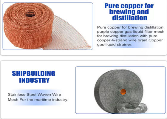 Πλάτος 400mm 0.25mm πλεκτό πλέγμα μετάλλων που ζαρώνουν/επίπεδο για τη συσκευή για ξεθόλωμα παρμπρίζ