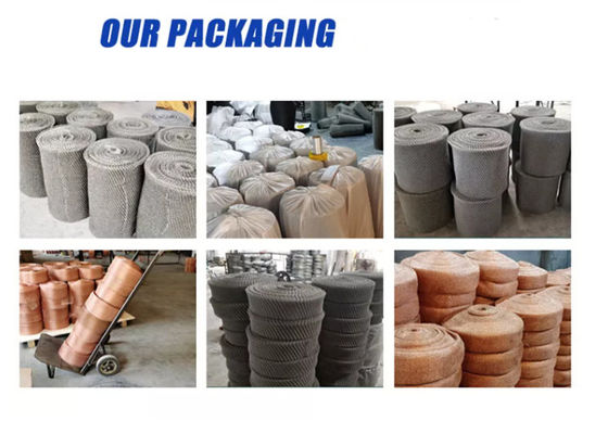 Aisi 304 πλεκτό πλέγμα καλωδίων για το χωρισμό νερού πετρελαίου