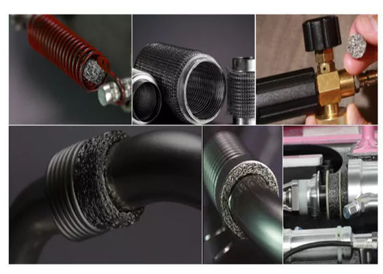 200 μικρό συμπίεσε το πλεκτό πλέγμα καλωδίων 304 ανοξείδωτο 316