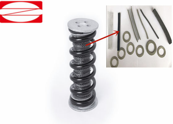 5150mm υψηλό Dia 10200mm συμπιεσμένο πλεκτό πλέγμα καλωδίων για τη διήθηση ησυχαστήρων