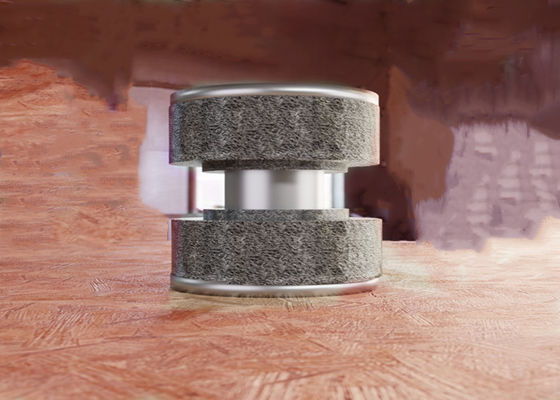 Sus316l πάχος 10mm διατάξεων απόσβεσης Od29mm Id24mm μαξιλαριών μετάλλων