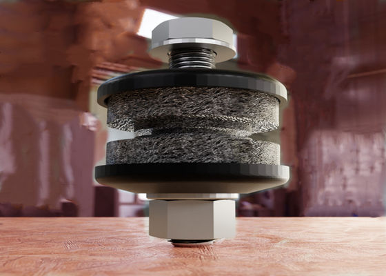 Sus316l πάχος 10mm διατάξεων απόσβεσης Od29mm Id24mm μαξιλαριών μετάλλων