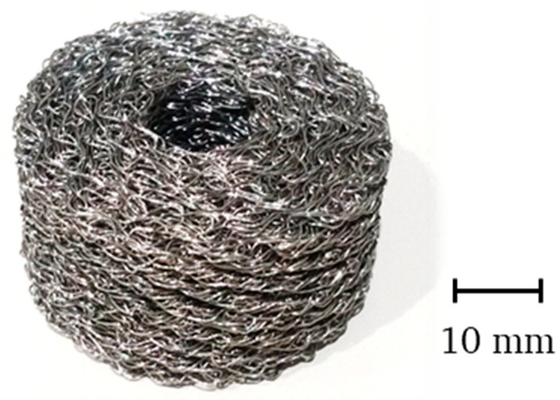 διάμετρος 70mm διάμετρος 0.23mm 316 316l ανοξείδωτου διατάξεων απόσβεσης OD μαξιλαριών καλωδίων